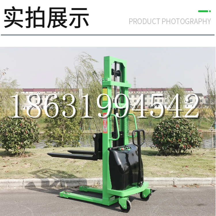 弥渡县电动叉车堆高车液压铲车电瓶1吨2吨站驾步行式小型全自动叉车